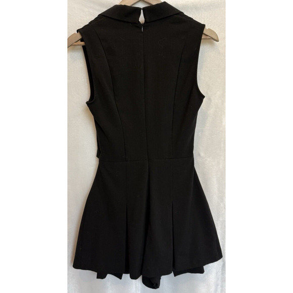 Y2K Venus Sleeveless Double Breasted Blazer Romper Size 4 Shorts Monica Friends - Picture 7 of 12